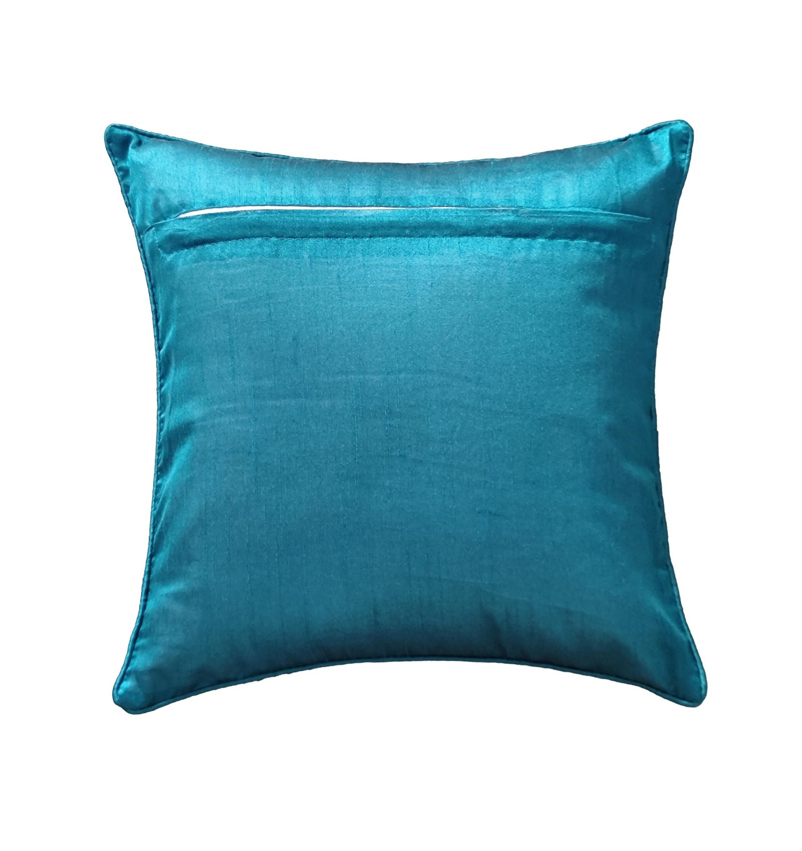 Premium Velvet Damask Cushion Cover – 16x16 inches – Beige & Gold | Luxurious Decorative Throw Pillow Cover for Sofa, Couch, or Bed (Pack of 1) - Image 3