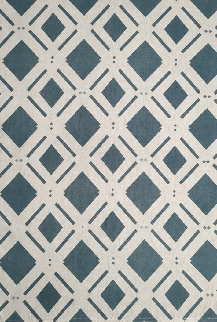 KALPS DECOR I Premium Super Soft Warm Bedsheet Set I Geometric Pattern I Pastal and Grey Diamond Pattern I with Matching 2 Pillowcases, Contemporary Bedroom Collection for Winters - Image 3