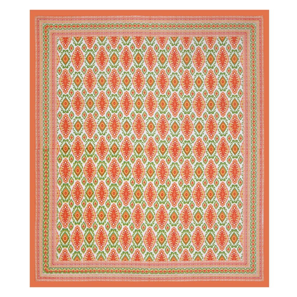 Premium Cotton Bedsheet Set I Ikat Print I King Size Bedsheet - Image 3